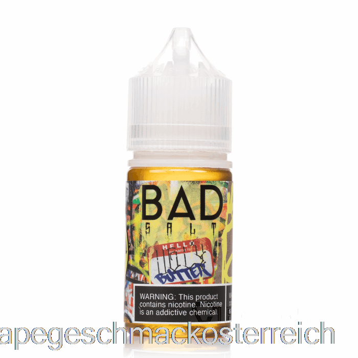 Hässliche Butter – Schlechtes Salz – 30 Ml 45 Mg Vape-Geschmack